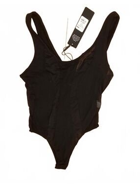 KASAI Black One-Piece Bodysuit Swimsuit